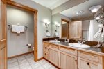 Master Bathroom provides plenty of space and privacy